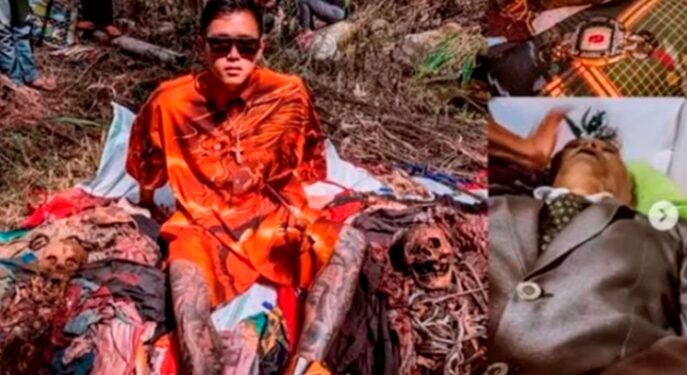Excêntrico, Arnold Putra, comprador de órgãos humanos de professor da UEA participa de ritual macabro com cadáveres