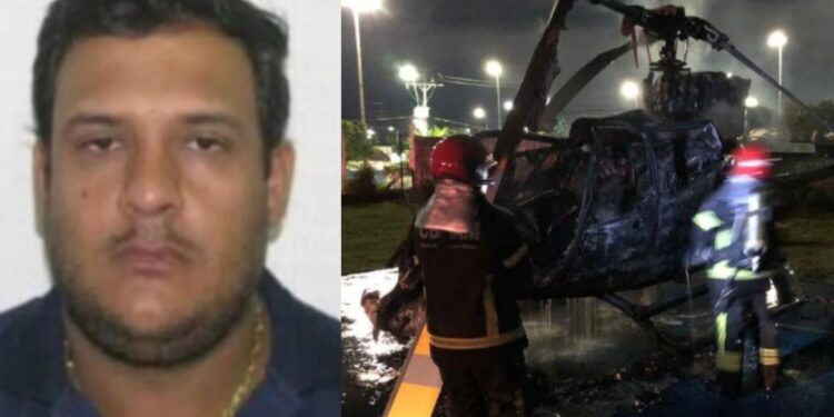 Empresário milionário é preso pela PF por comandar incêndio criminoso a helicóptero do Ibama