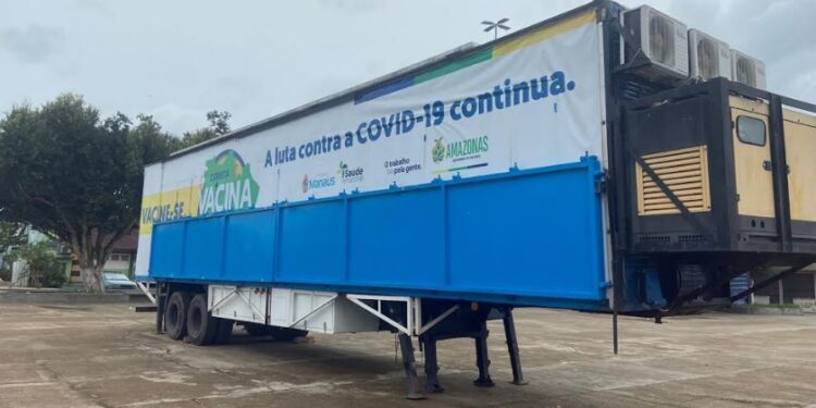 Carreta Vacina Amazonas está em Iranduba nesta segunda-feira