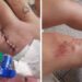 IMAGENS FORTES: homem amarra namorada no engate do carro e arrasta para a morte