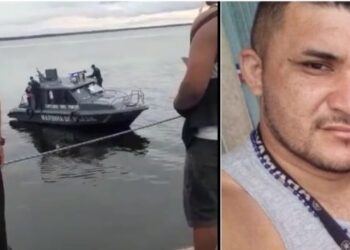 Homem leva choque em fio de barco, cai no rio Negro e desaparece em Manaus