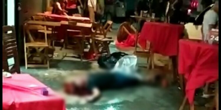 VÍDEO: Cabo da PM invade bar e mata homem com tiros a queima roupa