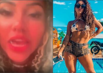 VÍDEO: Após ser presa, ‘Rainha do Piseiro’ grava vídeo de dentro de viatura desacatando policiais