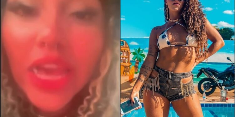 VÍDEO: Após ser presa, ‘Rainha do Piseiro’ grava vídeo de dentro de viatura desacatando policiais