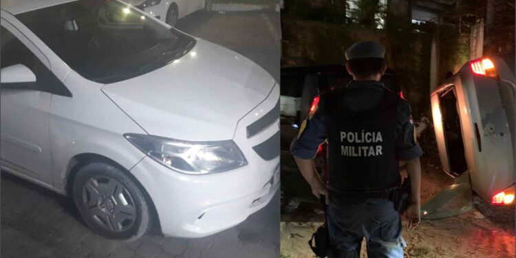 Motorista de aplicativo é resgatado de sequestro e veículos roubados são recuperados na zona Norte