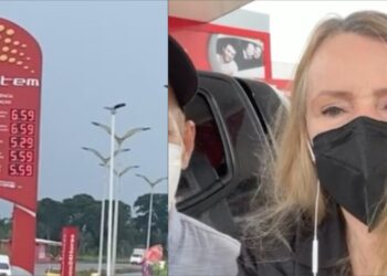 Vanessa Grazziotin critica aumento no preço da gasolina: “Olha o valor! Basta! Fora Bolsonaro”