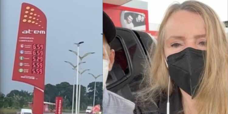 Vanessa Grazziotin critica aumento no preço da gasolina: “Olha o valor! Basta! Fora Bolsonaro”