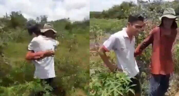 Filho vai ao campo avisar o pai que passou para Medicina e vídeo viraliza na internet; Assista