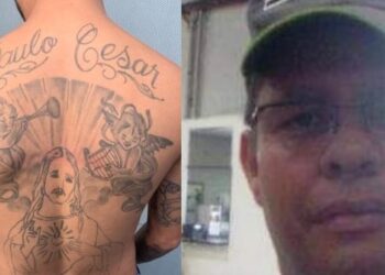 Frieza: homem mata sargento da PM e tatua nome da vítima nas costas