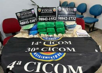 Durante o fim de semana, mais de 20 quilos de drogas foram apreendidas em Manaus