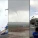 VÍDEO: Tromba d’água destrói barcos e casas, e causa desespero em Nhamundá