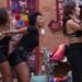 Veja: possuída pela cachaça, Natália arma barraco e chama Linn para porrada no BBB