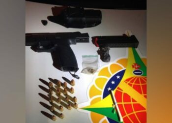 Jovem furta arma de pai policial e é preso cometendo assaltos