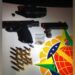 Jovem furta arma de pai policial e é preso cometendo assaltos