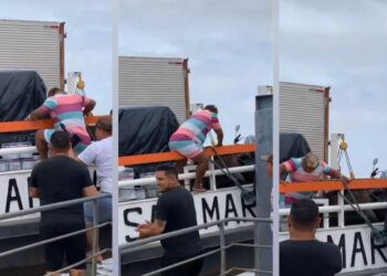 Patixa ‘perde a hora’ de embarque e barco volta para buscá-la em porto