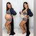 Vivian Amorim mostra o antes e depois da gravidez e reflete sobre os primeiros dias com a filha, Malu