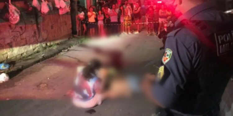 Amigos são executados ao mesmo tempo, em ruas diferentes, no bairro Compensa