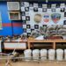 Trio é preso com 51 quilos de drogas, armas e material de embalo no AM