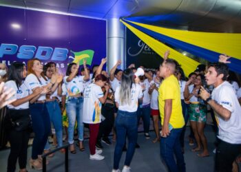 Em clima de festa, lideranças partidárias prestigiam lançamento da pré-candidatura de Arthur Neto ao Senado