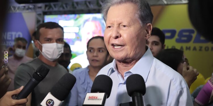 Arthur Neto manda recado ao Governo de São Paulo para que devolva o crédito do ICMS aos produtos produzidos no Polo Industrial de Manaus