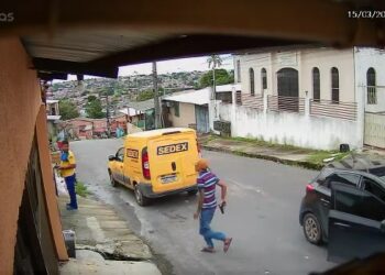 Em Manaus, assaltantes rendem funcionário do Correios e roubam toda mercadoria que seriam entregues