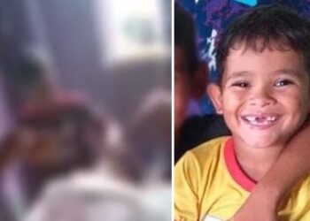 Vídeo: mãe do menino morto por crianças se desespera ao mostrar corpo do filho para o pai