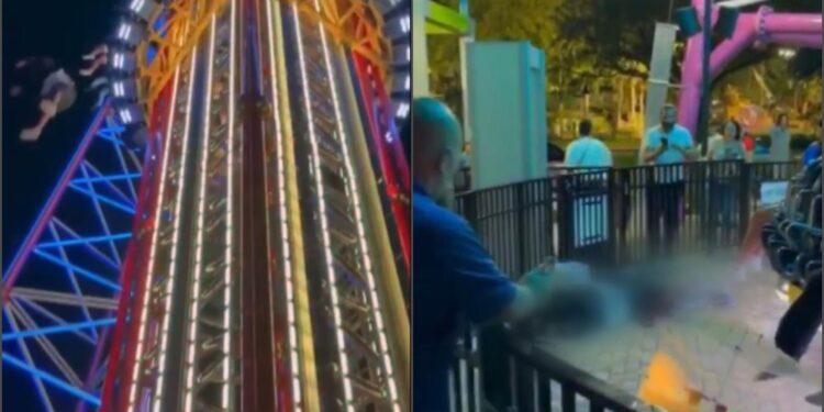 Adolescente morre ao cair de brinquedo em parque de diversão em Orlando