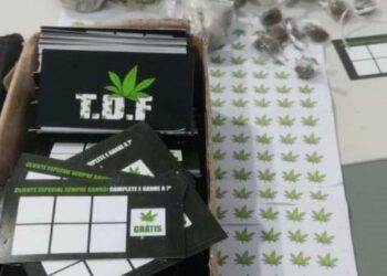 “Cartões fidelidade” que eram dados para clientes de traficantes são apreendidos pela polícia