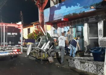 Homem tem casa invadida por criminosos e é executado com tiros na cabeça, na Cidade Nova