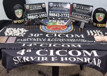 Dupla recebe polícia a tiros no Santa Inês, é alvejada e leva a pior