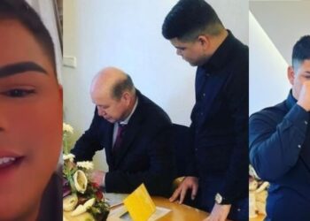 Jovem de Barcelos é atacado na WEB após casar com Alemão ricaço