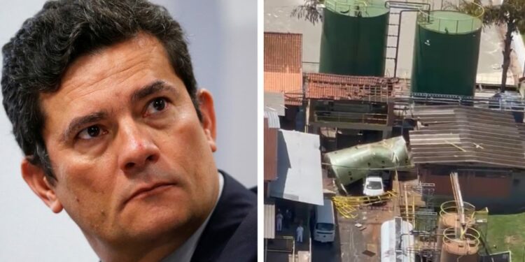 Explosão mata dois trabalhadores no momento que Sergio Moro visitava empresa