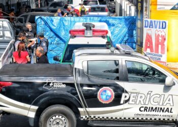 Homem é executado com tiro na cabeça dentro de oficina na Praça 14