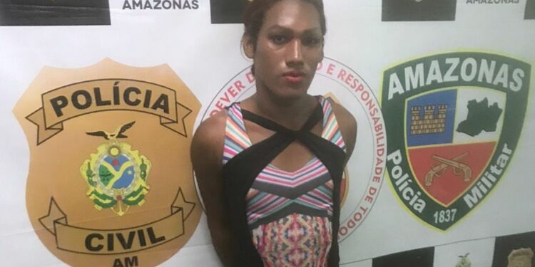 Em 5 dias, garoto de programa é preso duas vezes por tráfico de drogas no Centro de Manaus
