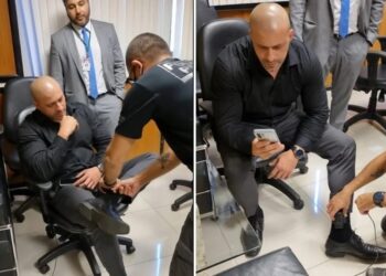 Daniel Silveira coloca tornozeleira eletrônica após determinação de ‘sequestro de bens’