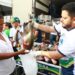 ‘É uma benção’, diz moradora durante entrega do Peixe no Prato Solidário, na Zona Leste