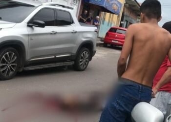 Rua Natal, na Compensa, é palco de mais um homicídio brutal com tiro na cabeça