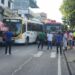 Acidente grave entre ônibus e caminhão deixa um ferido na Cosme Ferreira