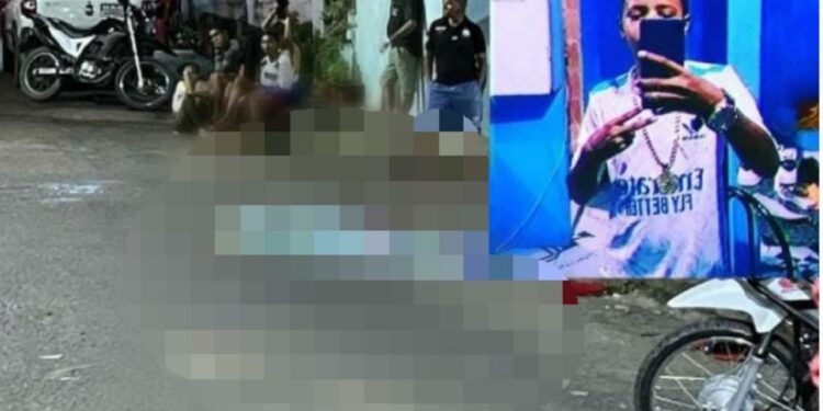Em Manaus, jovem cai em bueiro durante acidente entre motos em morre