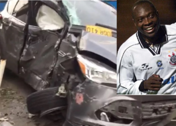 Freddy Rincón, ex-ídolo do Corinthians, sofre grave acidente de carro; veja