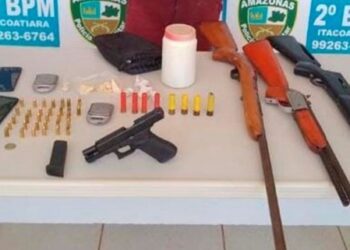 Fugitivo é preso com arsenal durante operação em Itacoatiara