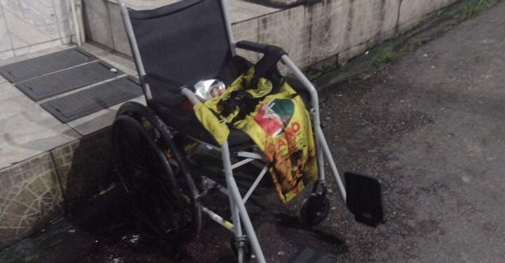 Cadeirante “Bicho Feio” é morto enquanto tomava uma gelada em Manaus
