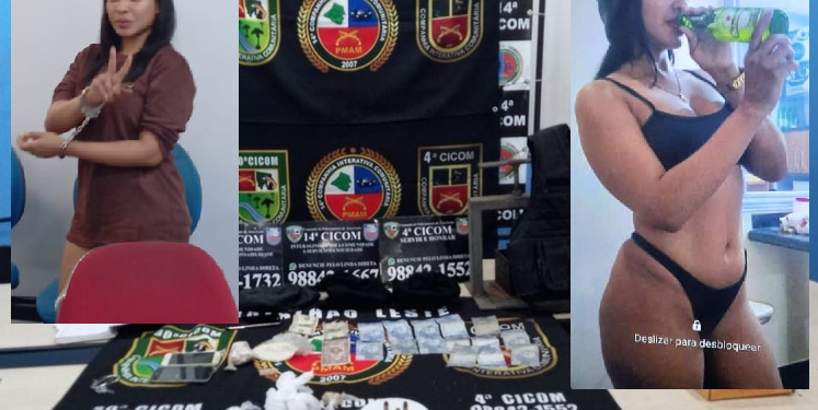Blindada denuncia namorado por agressão e acaba presa no lugar dele por tráfico de drogas