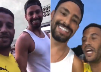 Vídeo: Homem elogia beleza de Cauã Reymond e diz: ‘Ser boi pra tu é suave’