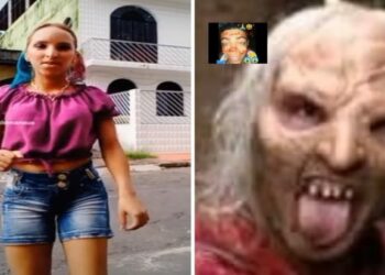 Em vídeo, ‘Arlequina de Manaus’ é igualada a personagem canibal de filme de terror; VEJA