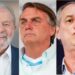 ELEIÇÕES: Lula lidera com 44%, Bolsonaro, 30%, e Ciro, 9%, diz pesquisa Ipespe