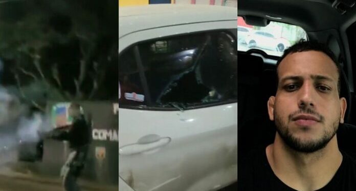 VÍDEO: lutador espanca motorista de APP e se esconde no batalhão da PM em Manaus