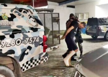 Ladrão acaba baleado ao atirar contra a Rocam e praticar roubos com comparsa