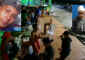 Vídeo mostra momento em que jovem leva facada no pescoço e morre; assassino foi preso