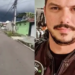 Vídeo: Amiga de paraquedista o questiona sobre salto: ‘Vai saltar com essa chuva aí?’